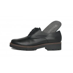 Zapatos negros de cordones - Pitillos 5373