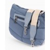 Bolso acolchado color jeans by Pepe Moll